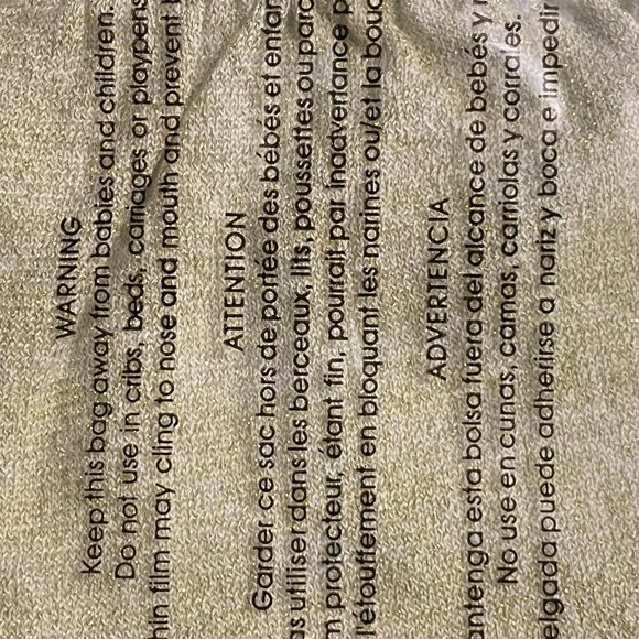 NWOT Oh Baby! Stardust Tushie Diaper Cover Gold Girls Baby Infants 3M - 6 Months - Picture 8 of 11